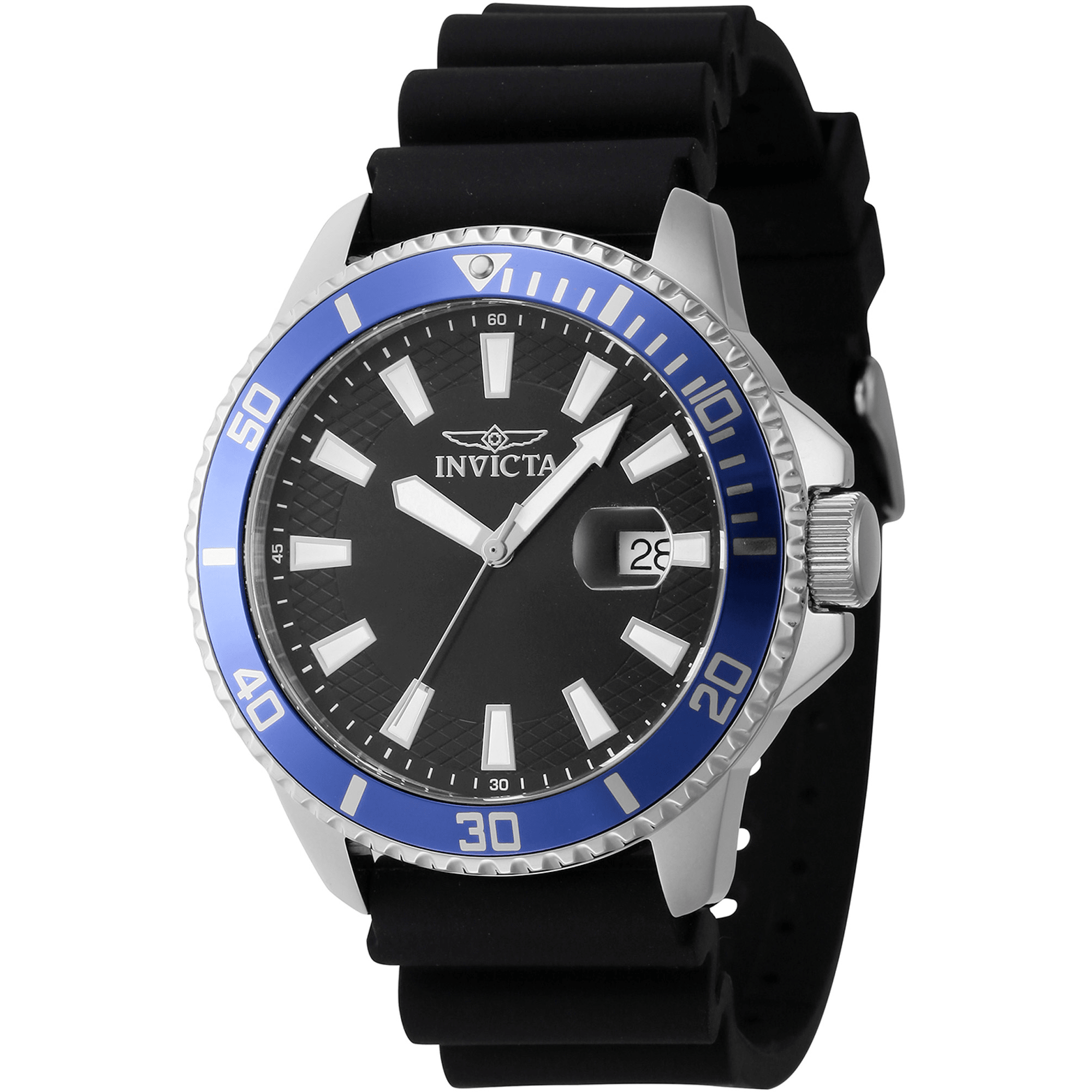 Invicta Quartz Herreur Blå Analog Ur 46130 - Urma.dk