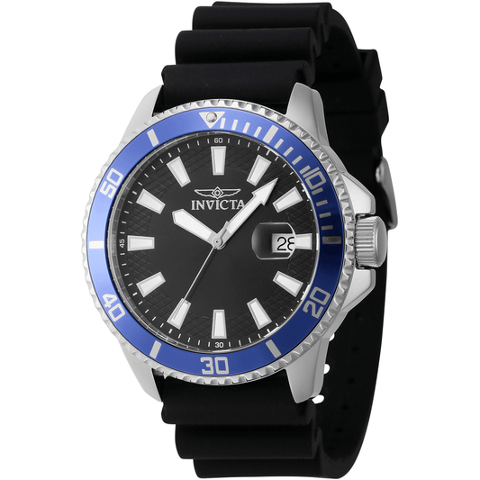 Invicta Quartz Herreur Blå Analog Ur 46130 - Urma.dk