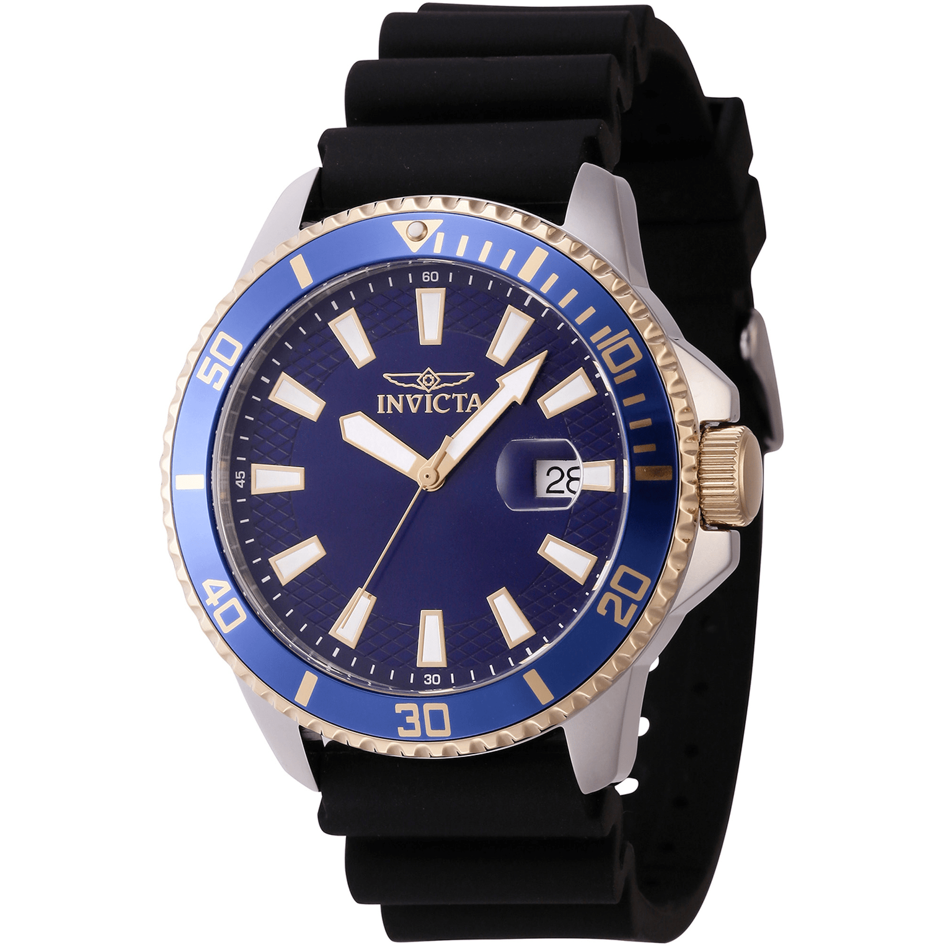 Invicta Quartz Herreur Blå Analog Ur 46133 - Urma.dk