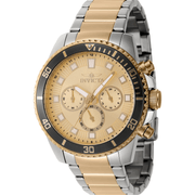 Invicta Quartz Herreur Guld/Sølv Kronograf Ur 46061 - Urma.dk