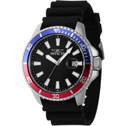 Invicta Quartz Herreur Rød/Blå Analog Ur 46131 - Urma.dk