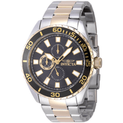 Invicta Quartz Herreur Sølv/Guld Multifunktion Ur 47557 - Urma.dk