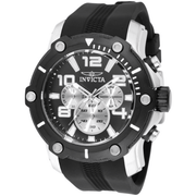 Invicta Quartz Herreur Sort Kronograf Ur 45739 - Urma.dk