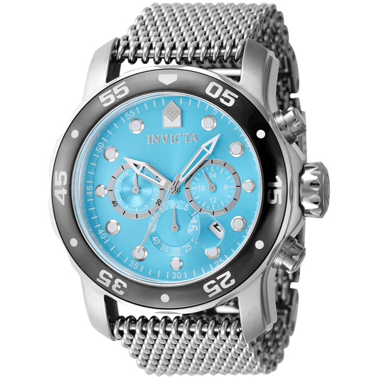 Invicta Quartz Herreur Turkis Chronograph Ur 47583 - Urma.dk