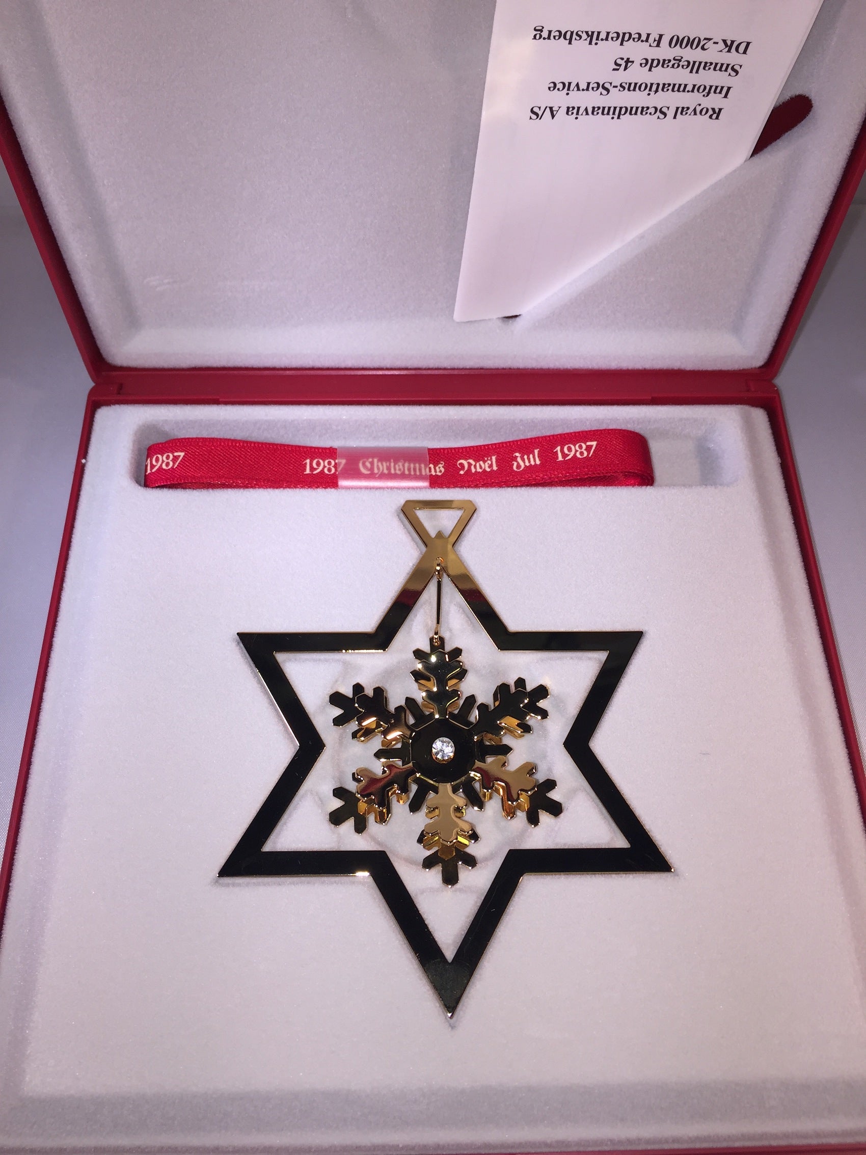 Georg Jensen juleuro 1987