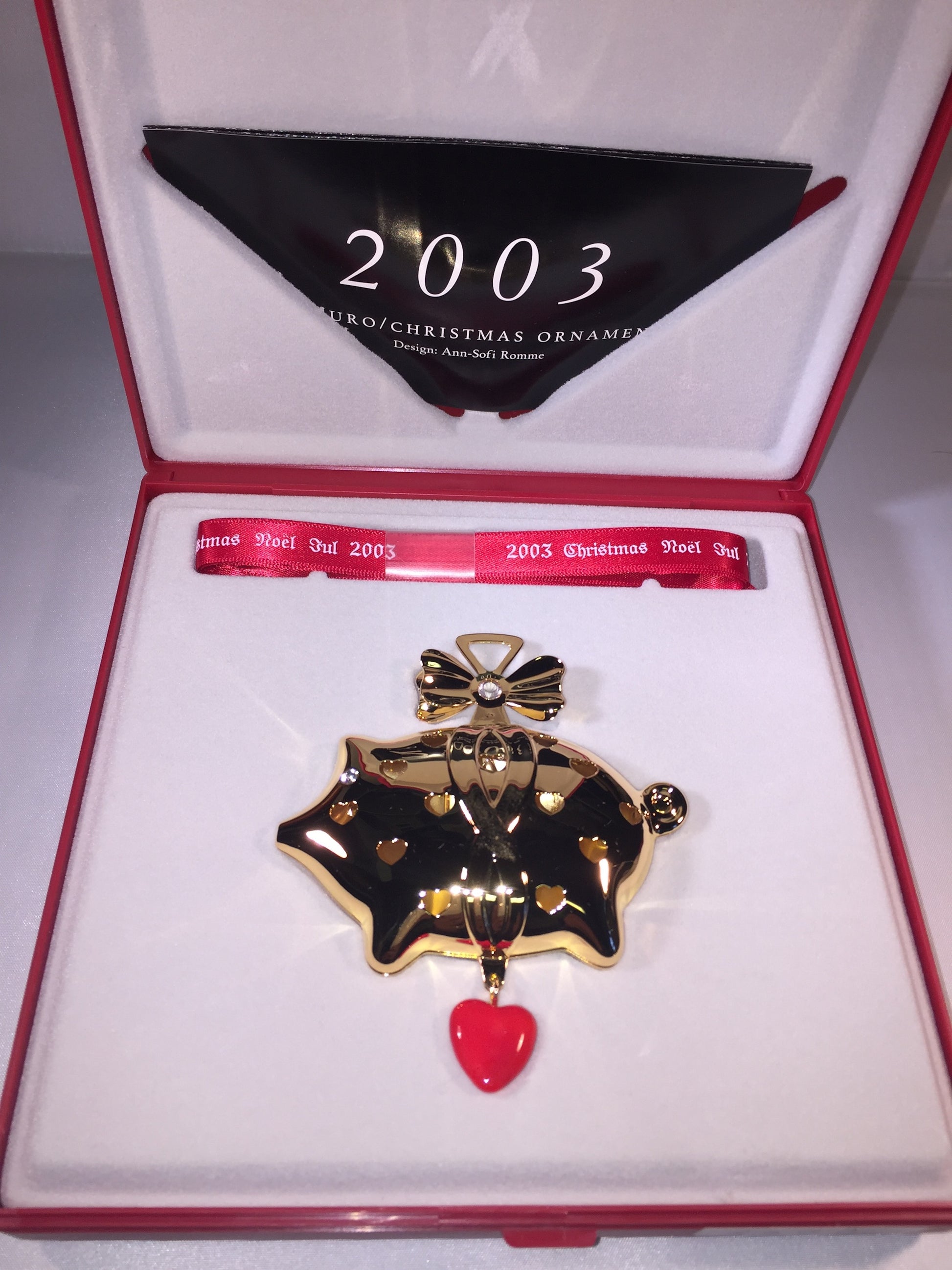 Georg Jensen juleuro 2003