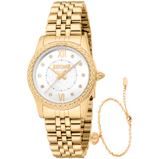 Just Cavalli Dame Guld Ur Sæt JC1L360M0055 - Urma.dk
