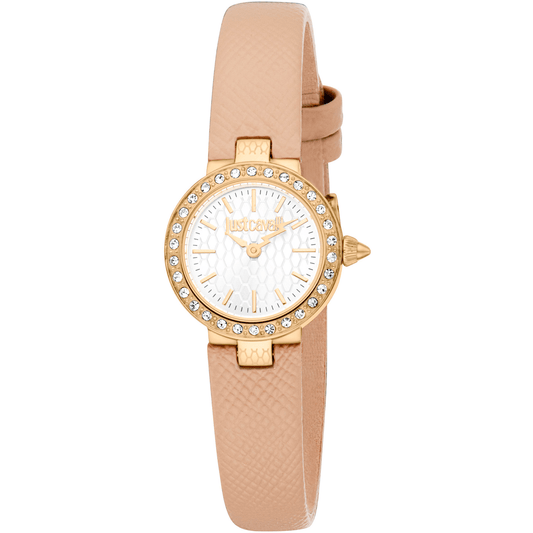 Just Cavalli Dame Guldfarvet Beige Ur JC1L362L0025 - Urma.dk