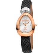 Just Cavalli Dame Læder Sort Ur JC1L321L0065 - Urma.dk