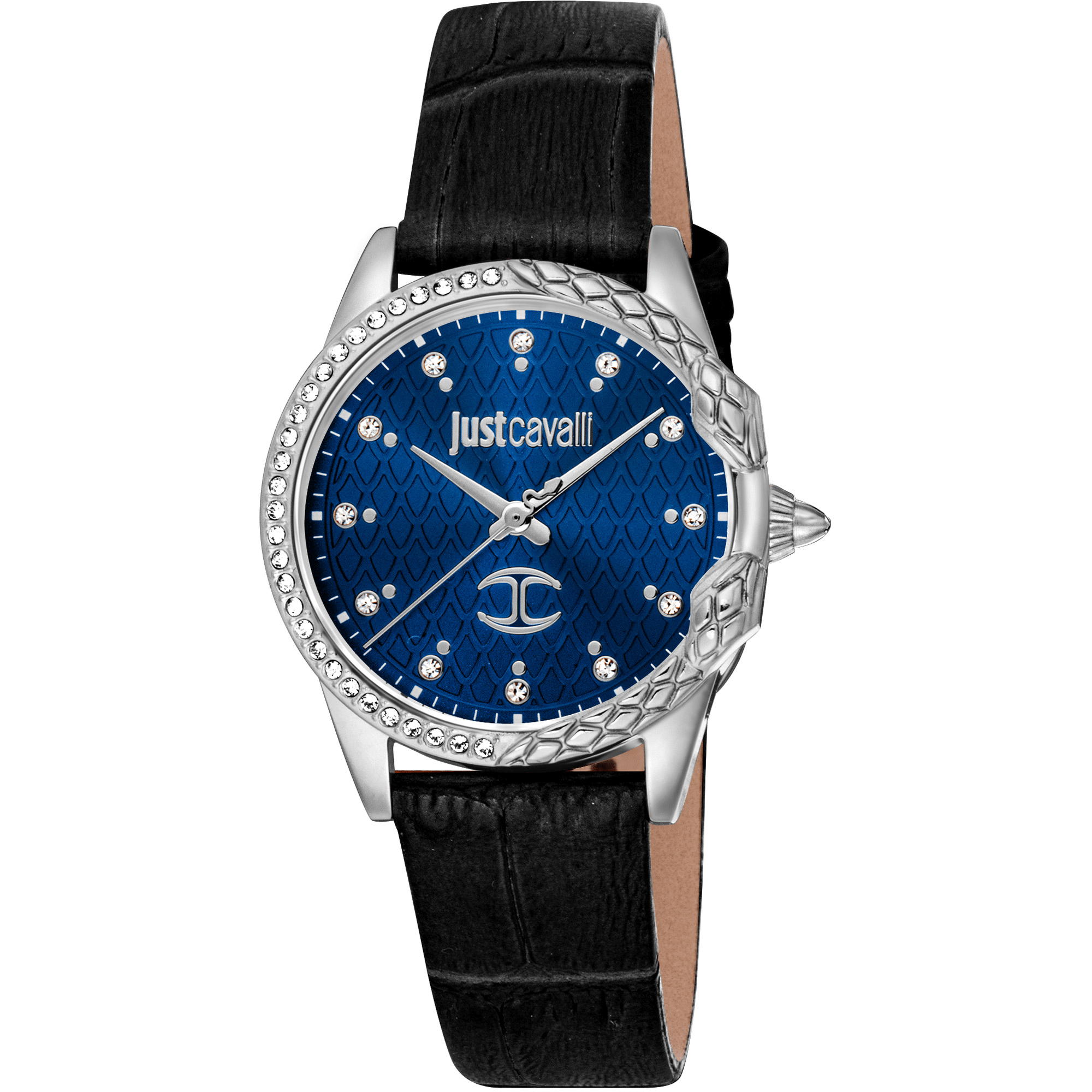 Just Cavalli Dame Rustfrit Stål Blå Ur JC1L095L0315 - Urma.dk