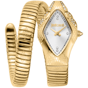 Just Cavalli Dame Rustfrit Stål Guldfarvet Ur JC1L306M0035 - Urma.dk