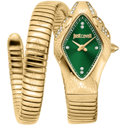 Just Cavalli Dame Rustfrit Stål Guldfarvet Ur JC1L306M0045 - Urma.dk