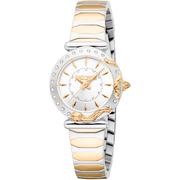 Just Cavalli Dame Rustfrit Stål Guld/Sølv Ur JC1L363M0065 - Urma.dk