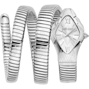Just Cavalli Dame Rustfrit Stål Sølv Ur JC1L307M0015 - Urma.dk