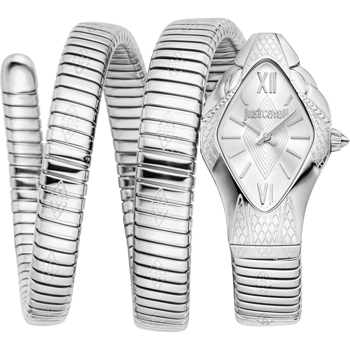 Just Cavalli Dame Rustfrit Stål Sølv Ur JC1L307M0015 - Urma.dk