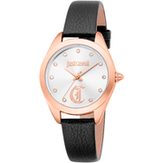 Just Cavalli Dame Rustfrit Stål Sølv Ur JC1L309L0035 - Urma.dk