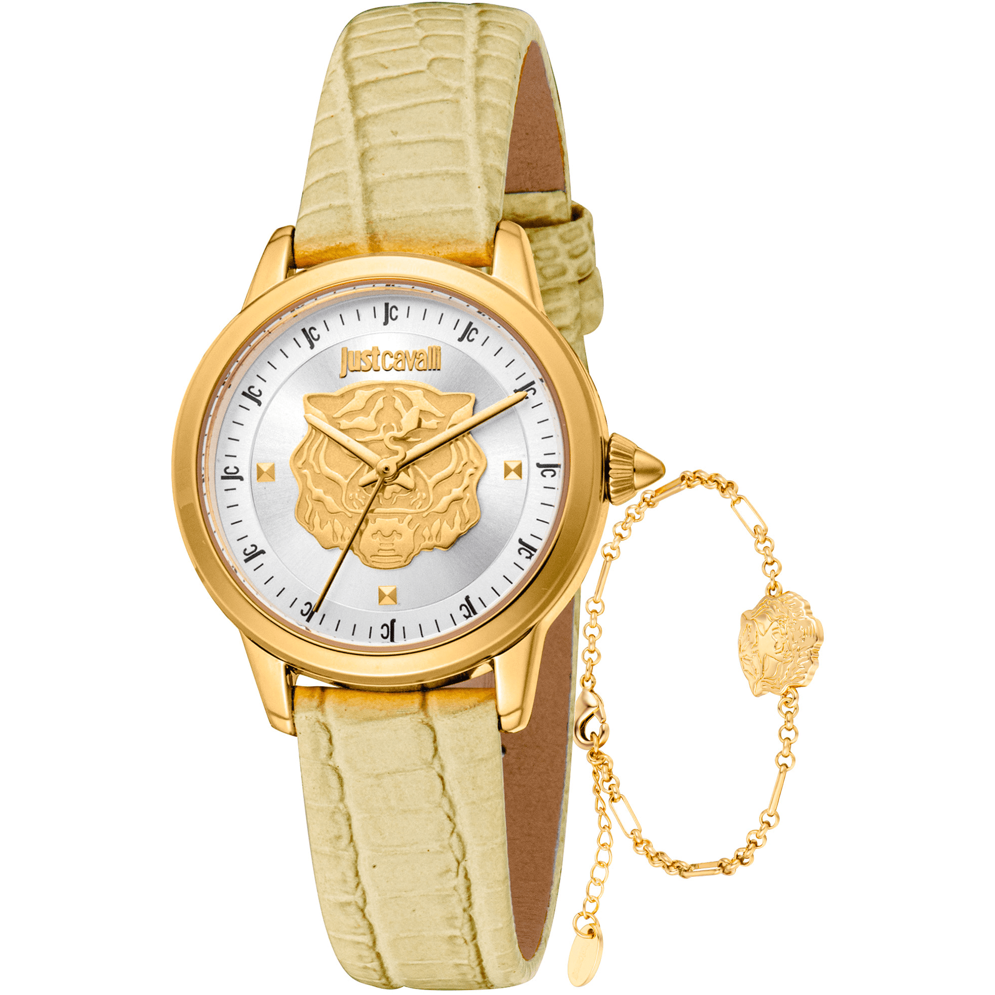 Just Cavalli Dame Sølv Ur JC1L334L0025 - Urma.dk