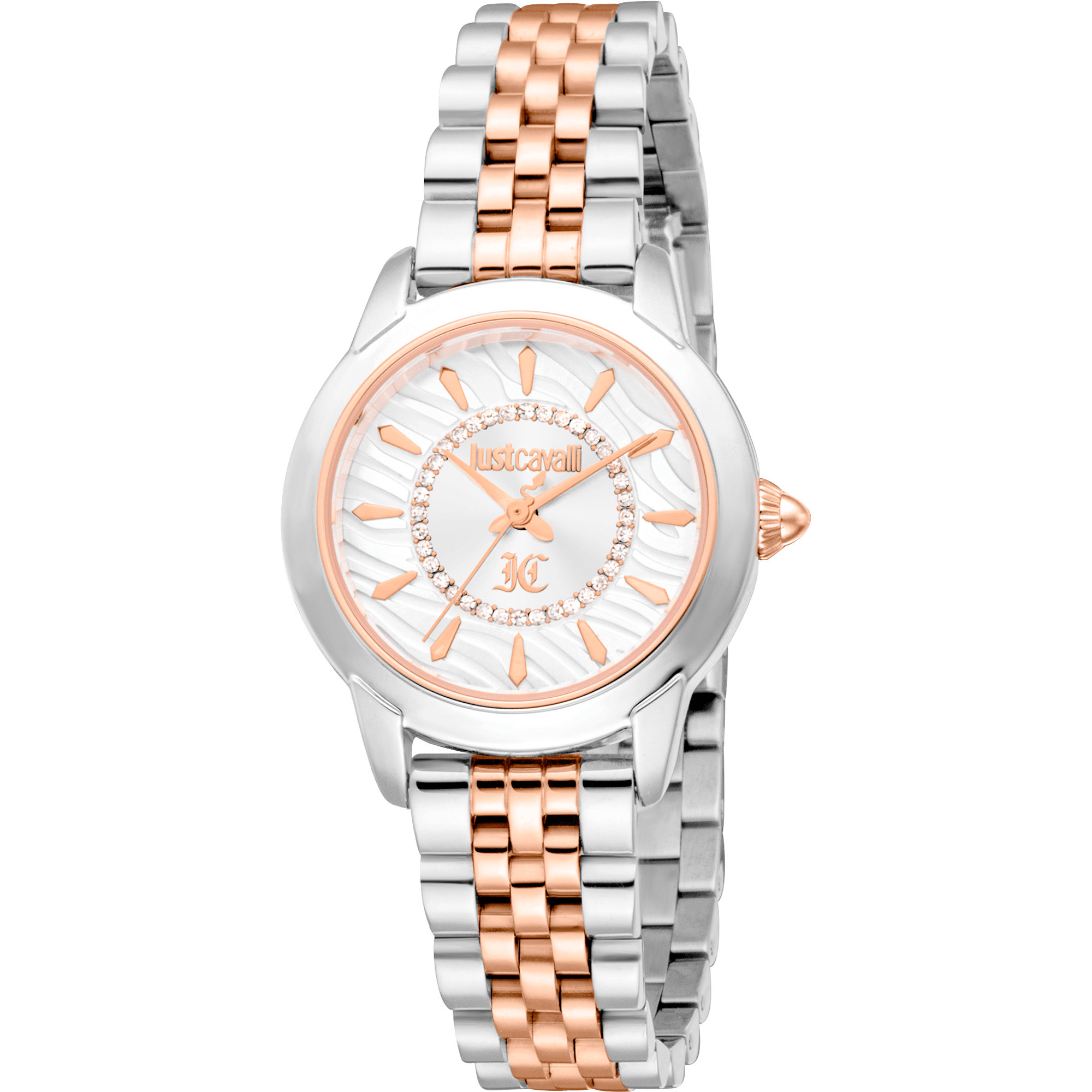 Just Cavalli Dame Sølv/Rosaguld Ur JC1L333M0065 - Urma.dk