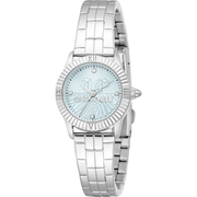 Just Cavalli Dame Turkis Sølv Ur JC1L328M0045 - Urma.dk