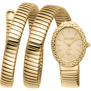 Just Cavalli Dame Ur Rustfrit Stål Gul Guld Champagne JC1L391M0025 - Urma.dk