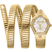 Just Cavalli Dame Ur Rustfrit Stål Gul Guld Sølv JC1L304M0025 - Urma.dk