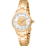 Just Cavalli Dame Ur Rustfrit Stål Guldfarvet Analog JC1L334M0055 - Urma.dk