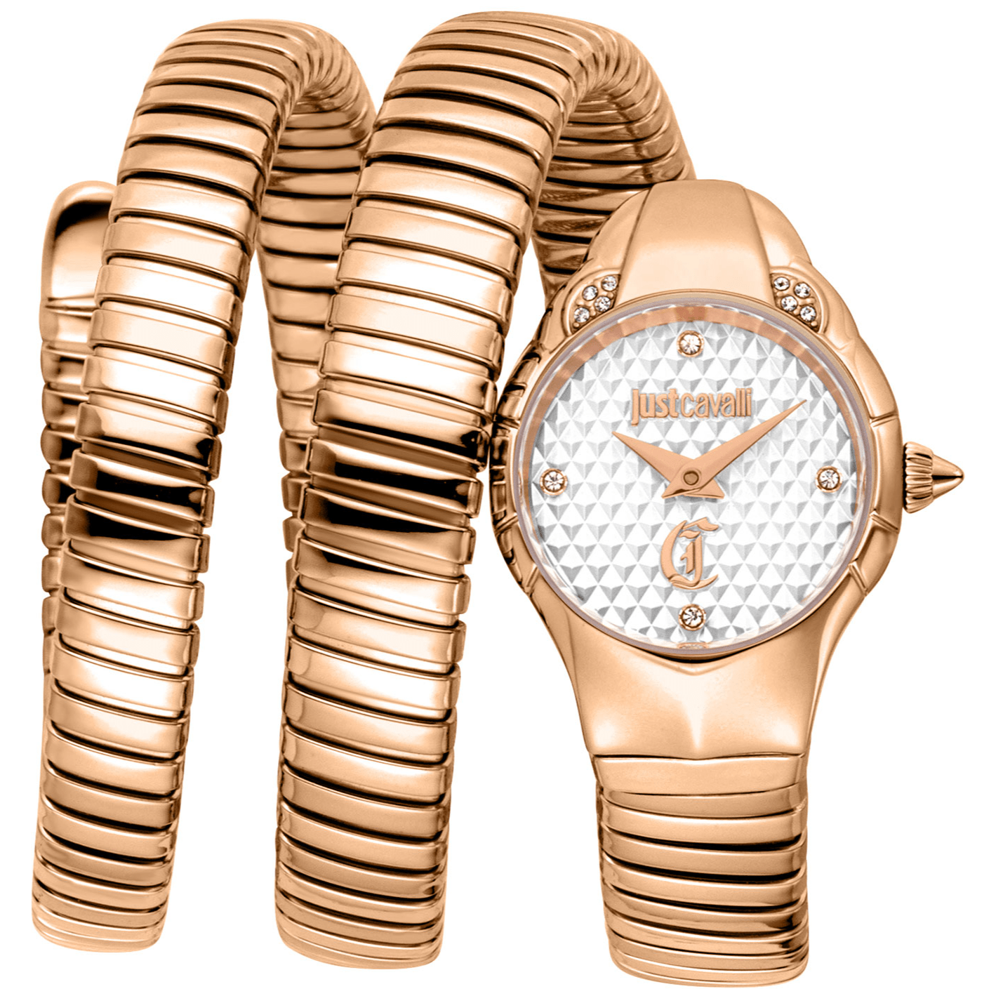 Just Cavalli Dame Ur Rustfrit Stål Rosaguld Sølv JC1L393M0035 - Urma.dk
