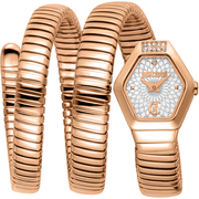 Just Cavalli Dame Ur Rustfrit Stål Rosaguld Sølv JC1L395M0045 - Urma.dk