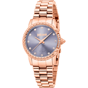 Just Cavalli Dame Violet Ur i Rosaguld Stål JC1L310M0085 - Urma.dk
