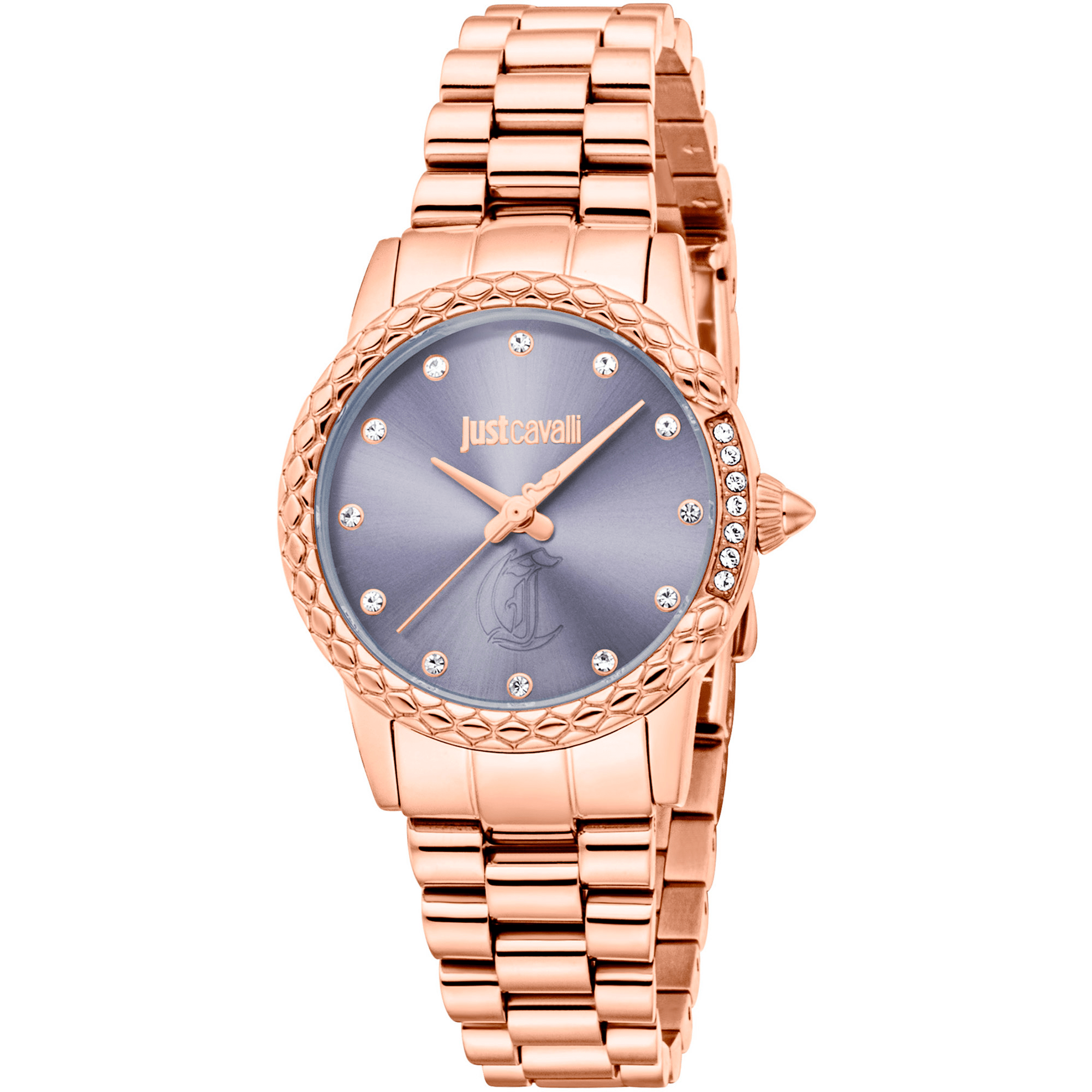 Just Cavalli Dame Violet Ur i Rosaguld Stål JC1L310M0085 - Urma.dk