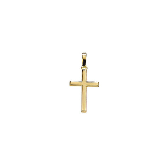 Kors vedhæng i 8 karat guld - 13 x 19,5 mm - Urma.dk