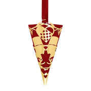 Kræmmerhus 20cm - jubilæum - 18k forgyldt - Urma.dk