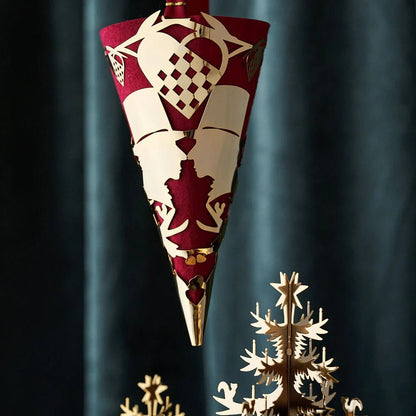 Kræmmerhus 20cm - jubilæum - 18k forgyldt - Urma.dk