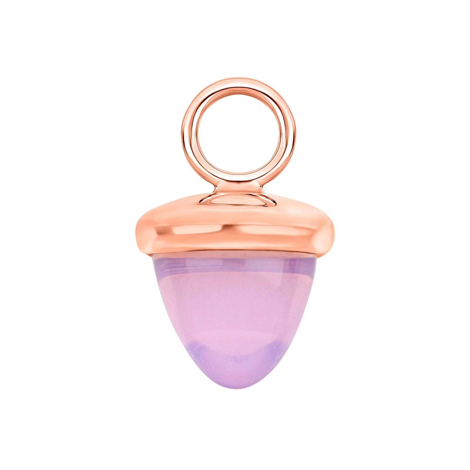 Kvartsglas agern form - Urma.dk