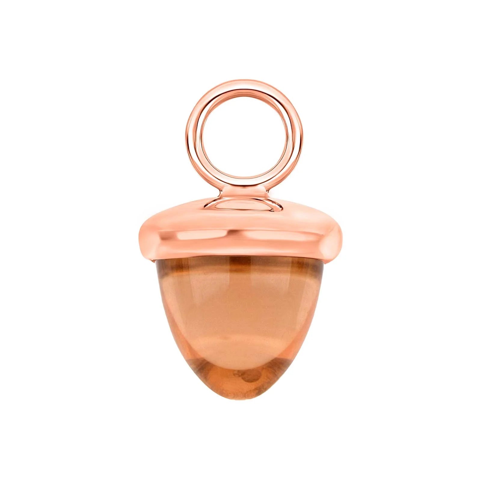 Kvartsglas agern form - Urma.dk