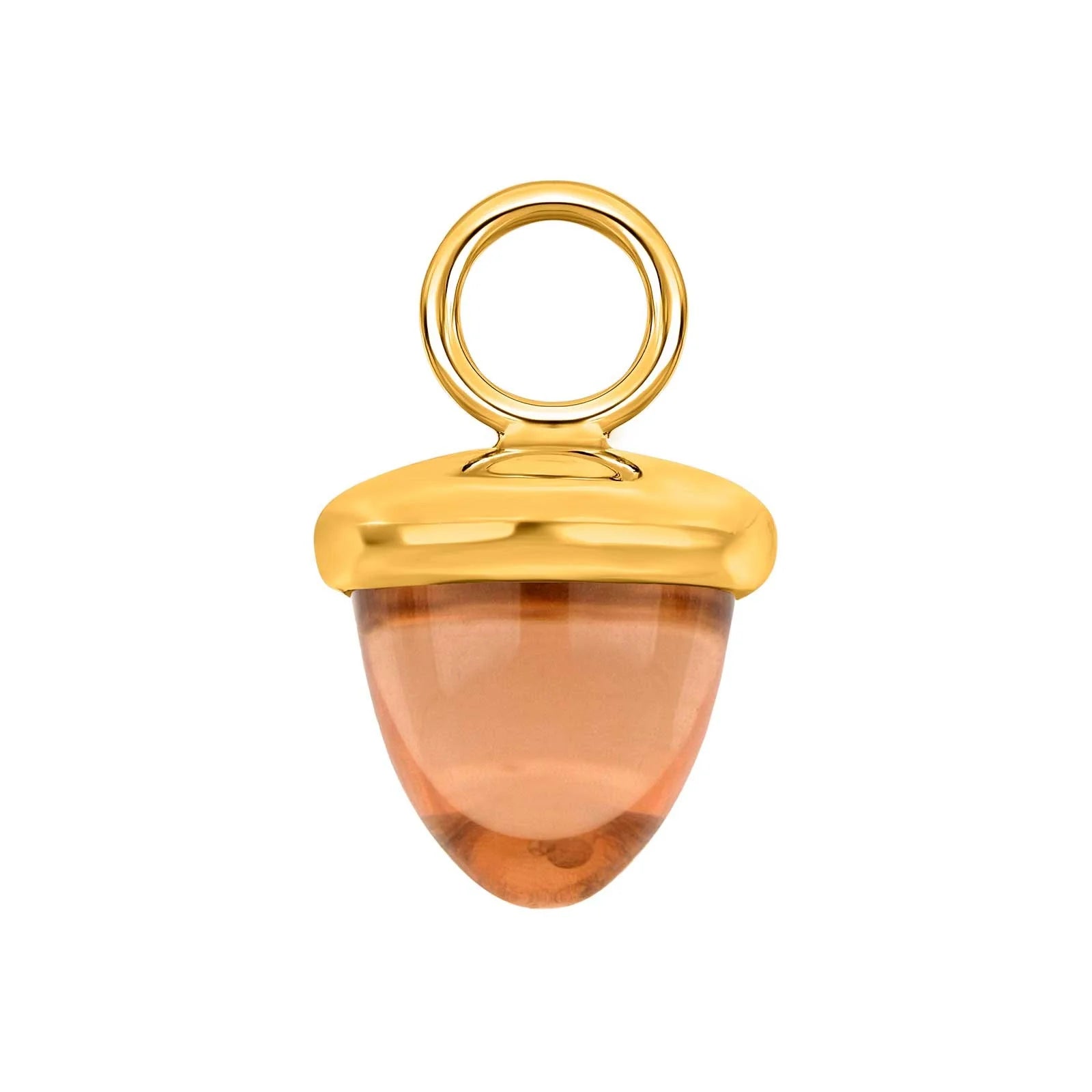 Kvartsglas agern form - Urma.dk