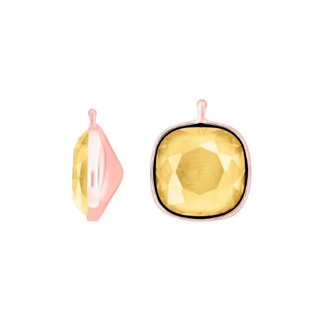 Kvartsglas facetteret farve25 m/rfg sølv - par - Urma.dk