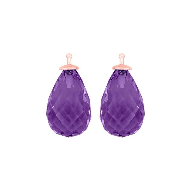 Kvartsglas facetteret farve32 m/rfg sølv - par - Urma.dk