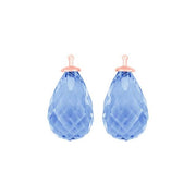 Kvartsglas facetteret farve36 m/rfg sølv - par - Urma.dk