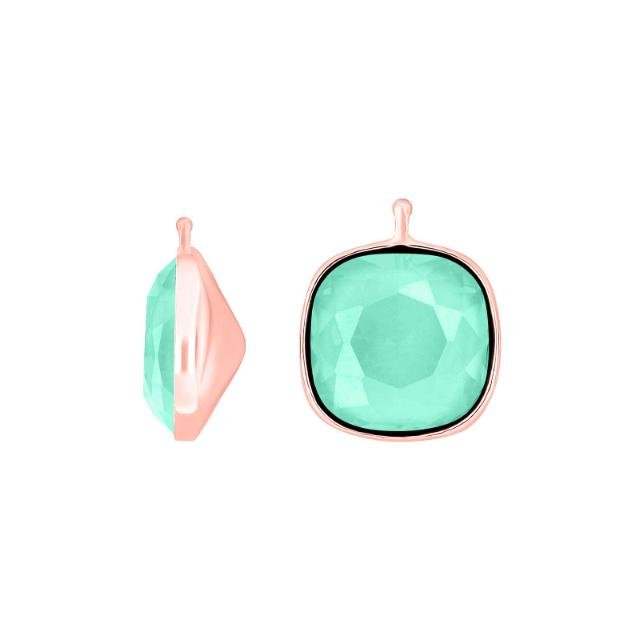 Kvartsglas facetteret farve49 m/rfg sølv - par - Urma.dk