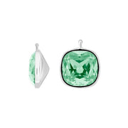 Kvartsglas facetteret farve53 m/rh sølv - par - Urma.dk