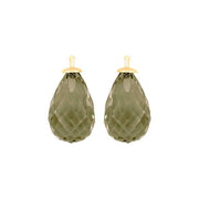 Kvartsglas facetteret farve61 m/fg sølv - par - Urma.dk