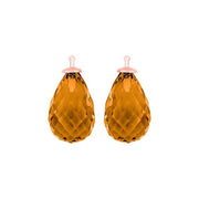 Kvartsglas facetteret farve76 m/rfg sølv - par - Urma.dk