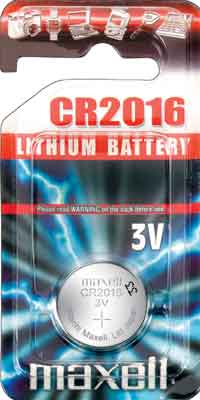 Lithium  3 V, CR2016