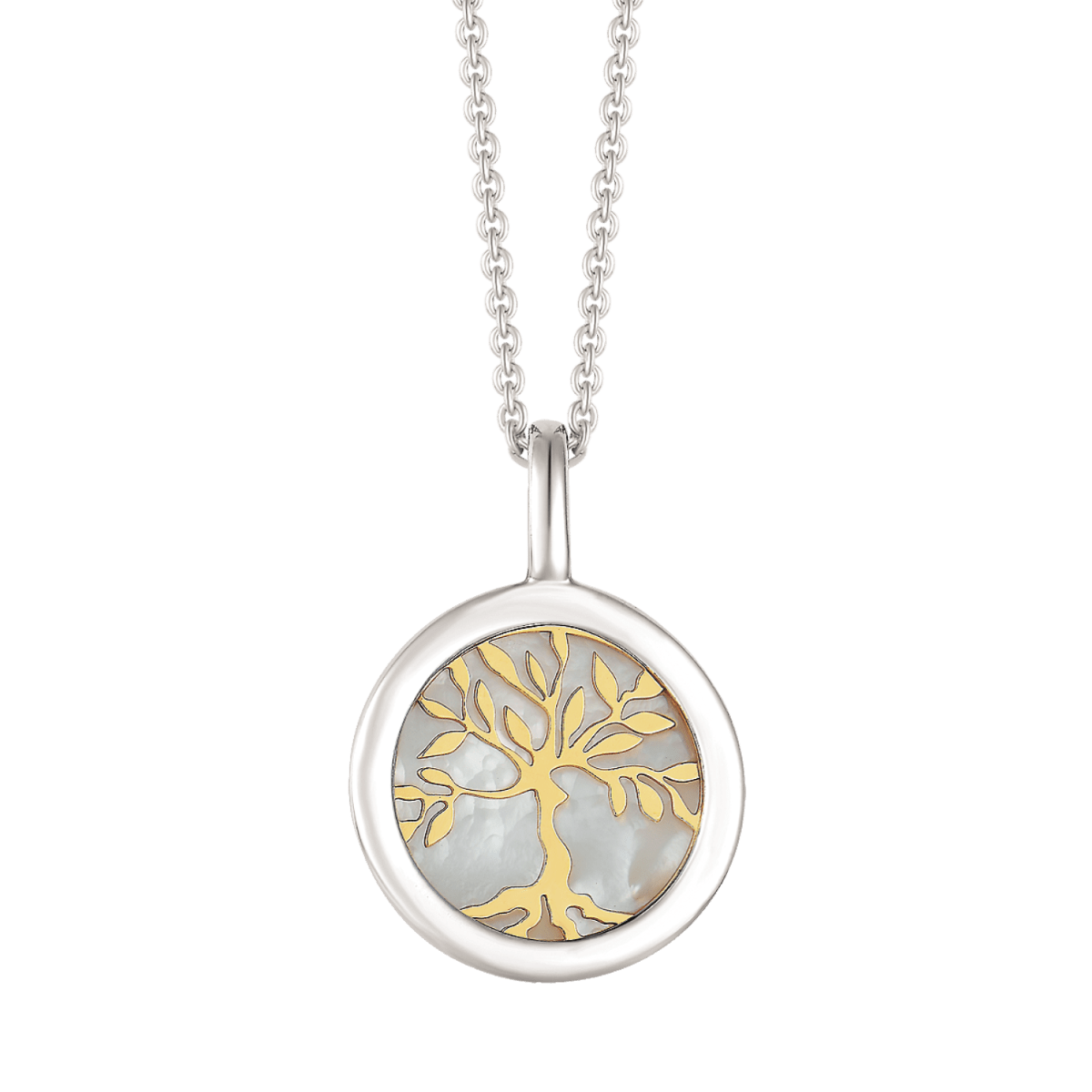 Livets Træ i sølv halskæde 16165997 - Urma.dk