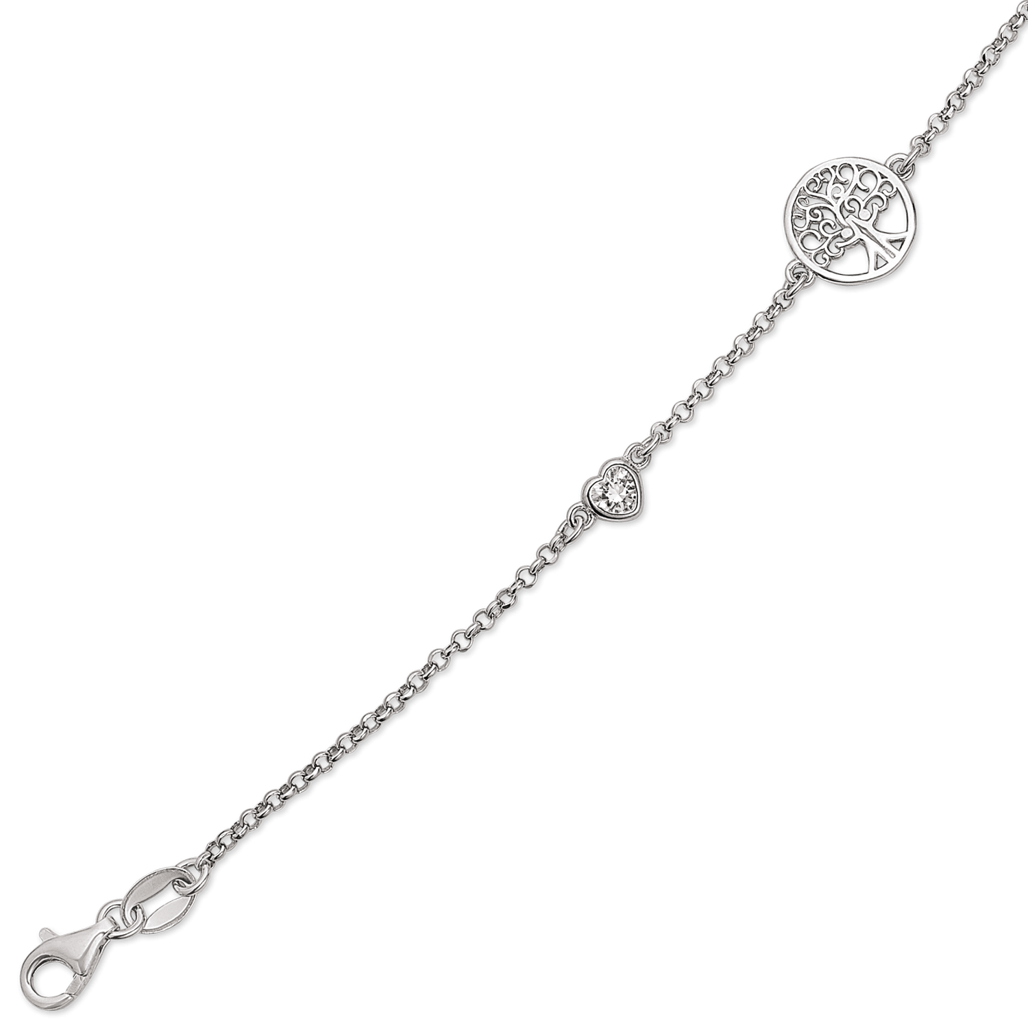 Livets Træ Sølv armbånd - Urma.dk