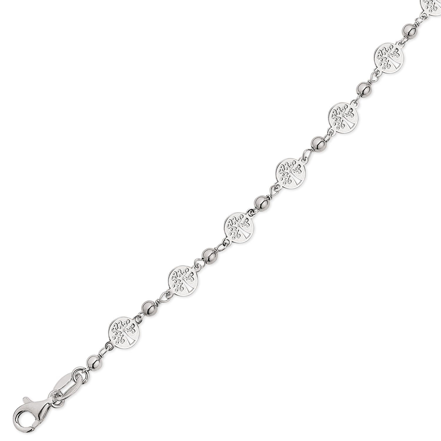 Livets Træ sølv armbånd - Urma.dk