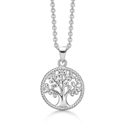 Livets Træ sølv halskæde 16223600 - Urma.dk