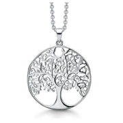 Livets Træ sølv halskæde 16223953 - Urma.dk