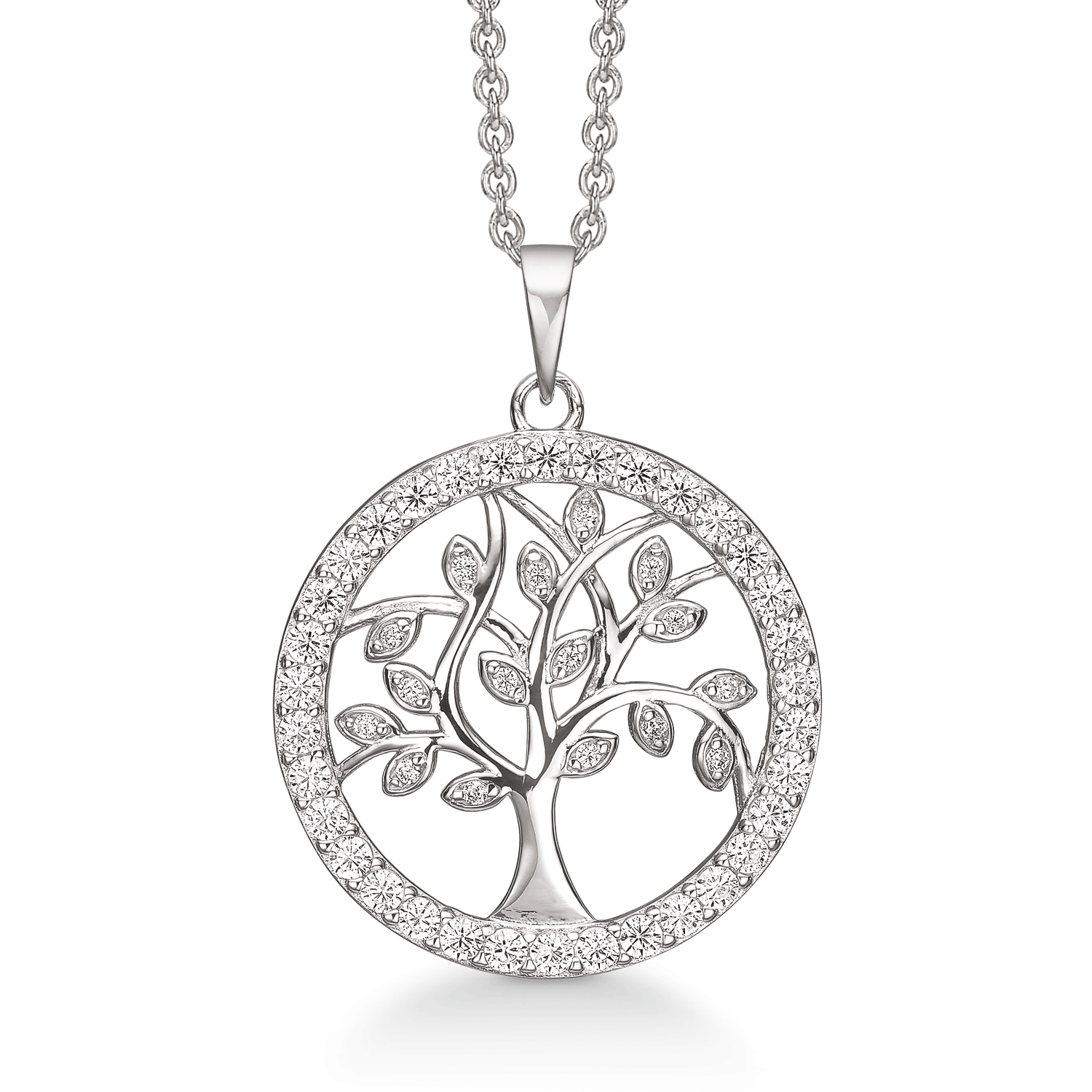 Livets Træ Sølv halskæde 16249026 - Urma.dk